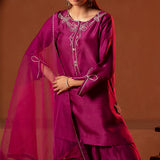 Magenta Muse (Three Piece)