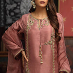 New Arrival Dresses for Women | Luxury Formal Women Suits | Pakistani ready to wear raw silk dress |  Zaaviay Sale