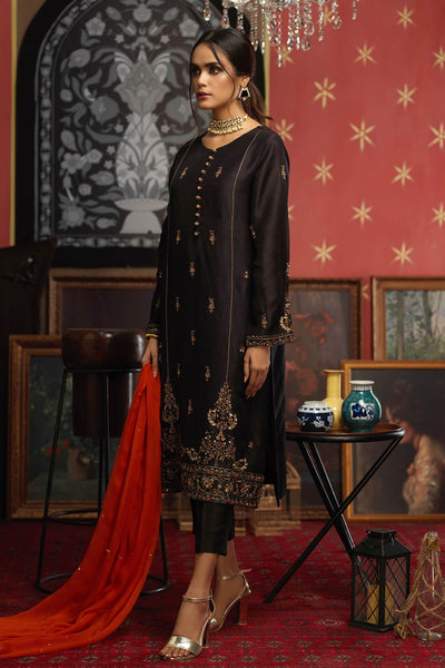 Zaaviay Festive Pret  Raw Silk 3 Piece Suit ZV22PE QISSA main image 0