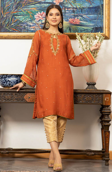 Zaaviay Pret Luxury Organza Kurti ZV21LP ZPR-036 Soorti main image 1