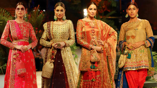 Pakistan Fashion Week 2021: Zehnaseeb Bridal Dresses By Zaaviay