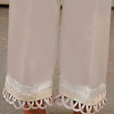 WHITE SCALLOPS CULOTTES