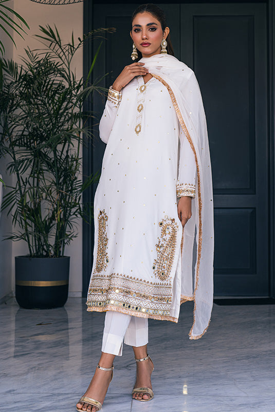 white formal pakistani dresses Formal Wear Pakistani White Formal Dresses Pakistani Indian Pakistani Piece Black&White Stitched Organza Dress,Formal Dress
