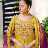 Saffron Affair(Three Piece)