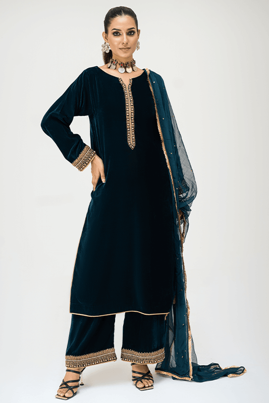 Velvet dress  Velvet dress designs, Velvet suit design, Velvet pakistani  dress