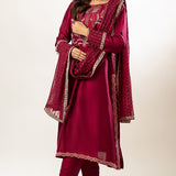 Magenta Fling (Three Piece)
