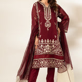 Maroon Majesty (Three Piece)