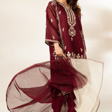 Maroon Majesty (Three Piece)