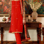 pakistan ready to wear raw silk dress