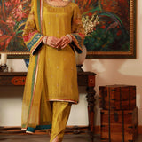 Luxury Formal Women Suits | Pakistani ready to wear raw silk dress