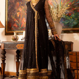 pakistani ready to wear net dress