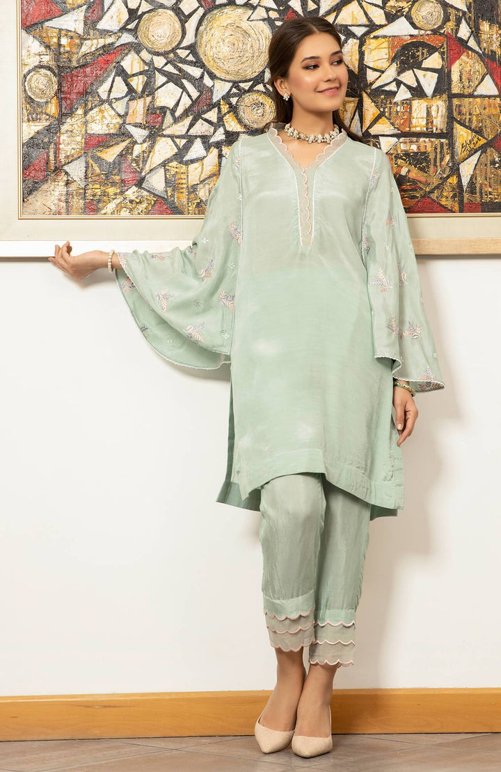 Zaaviay Pret Embroiderd Raw Silk  2 Piece ZV21RW ZAU-0010 Pareesa main image 1