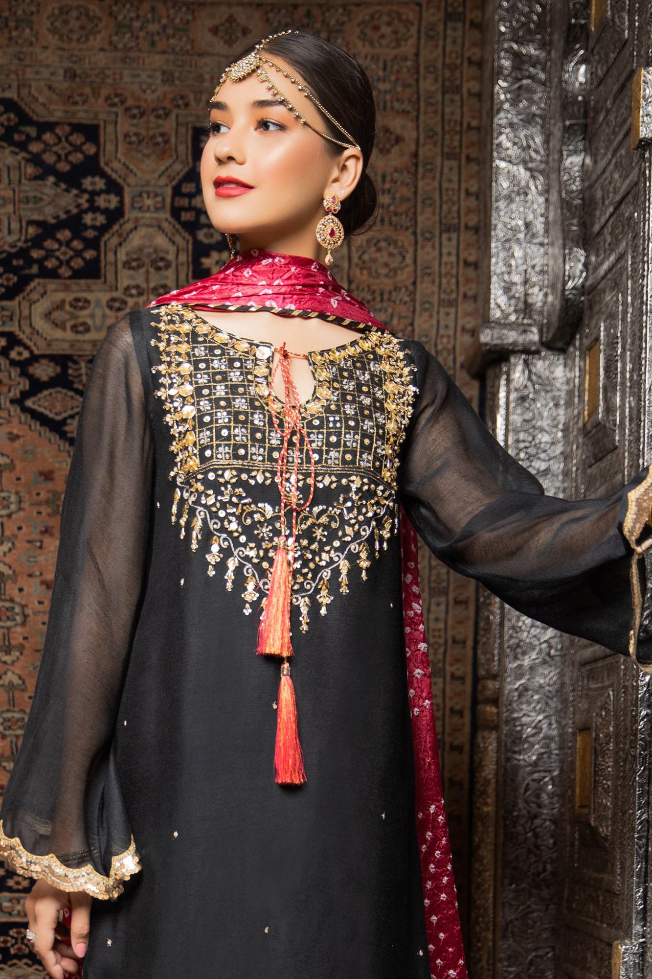 Formal Dresses for Women | Luxury Formal Women Suits | Pakistani ready to wear raw silk dress