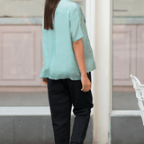 LOOSE FIT BUTTON DOWN SHIRT